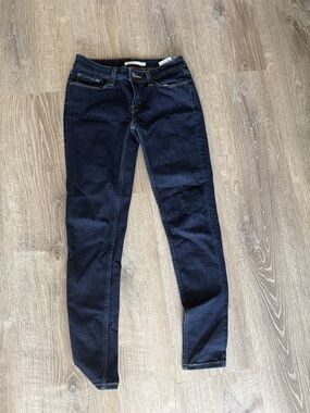 Levi's Navy Skinny Jeans 535 super skinny